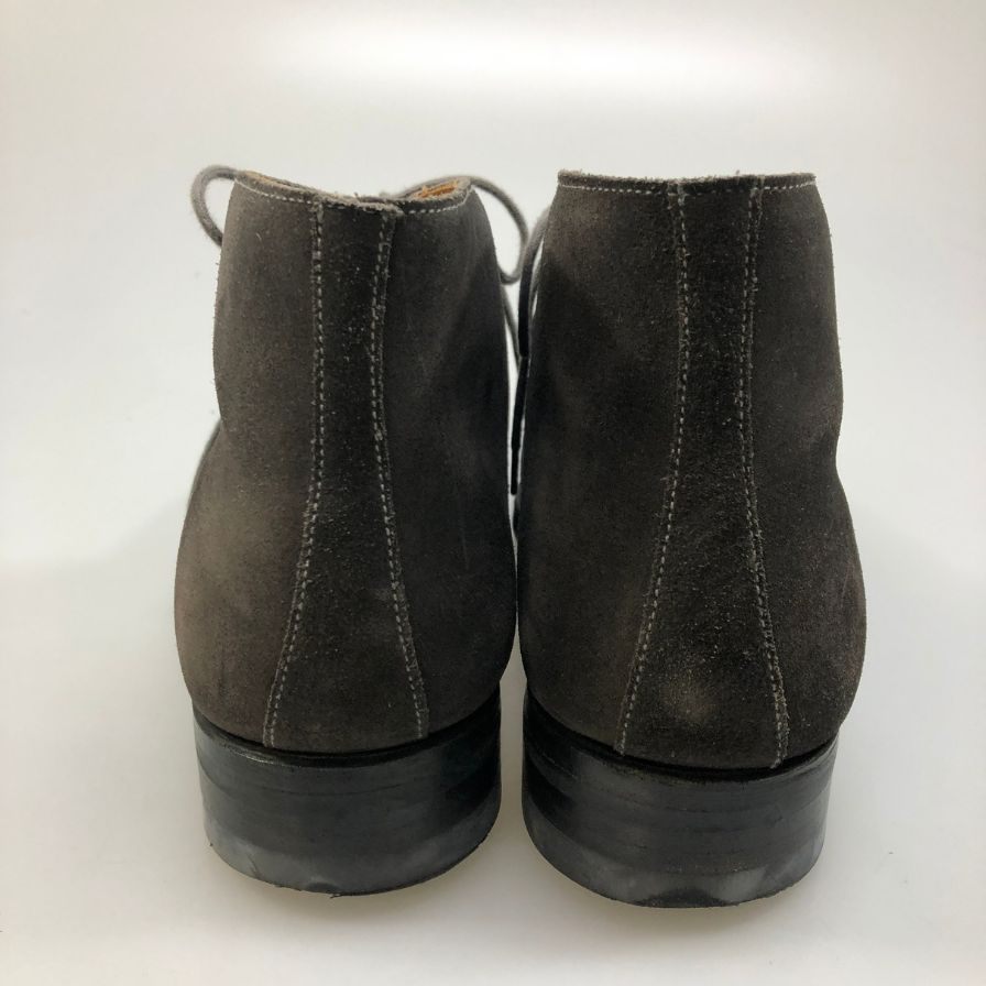 【Crockett & Jones】クロケット＆ジョーンズ  スエードシューズ スエード グレー（灰色） サイズ 6 ラスト