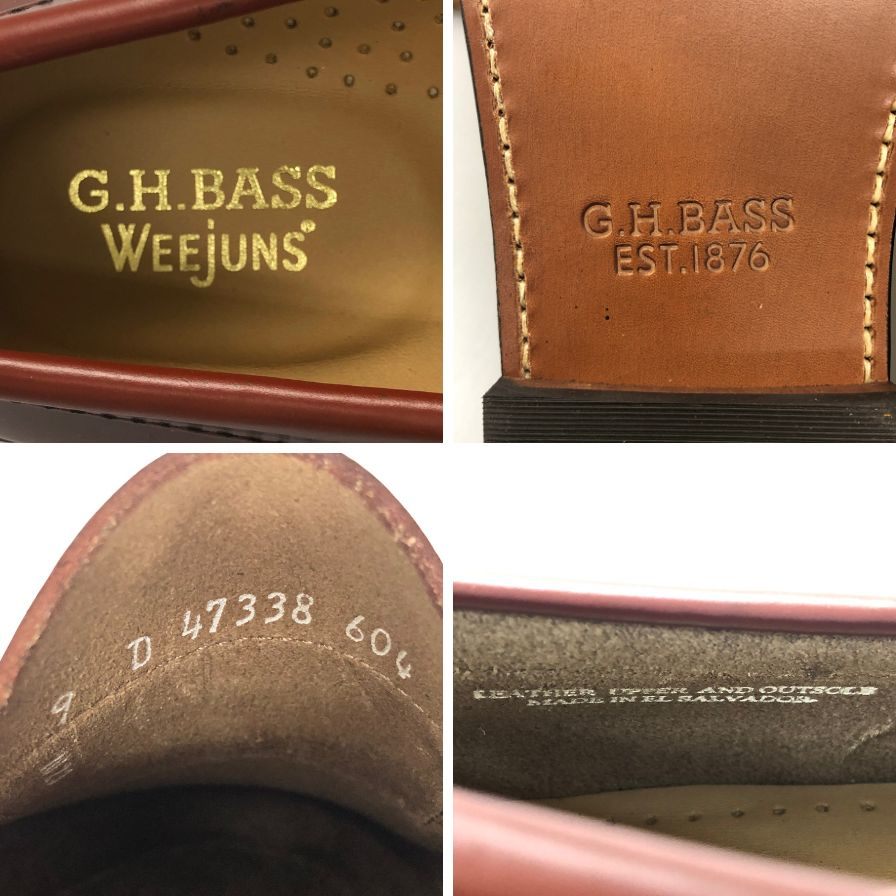 【G.H.Bass&Co.】ジーエイチバス  ローファー ラーソン ブラウン（茶系） サイズ 9 ラスト
