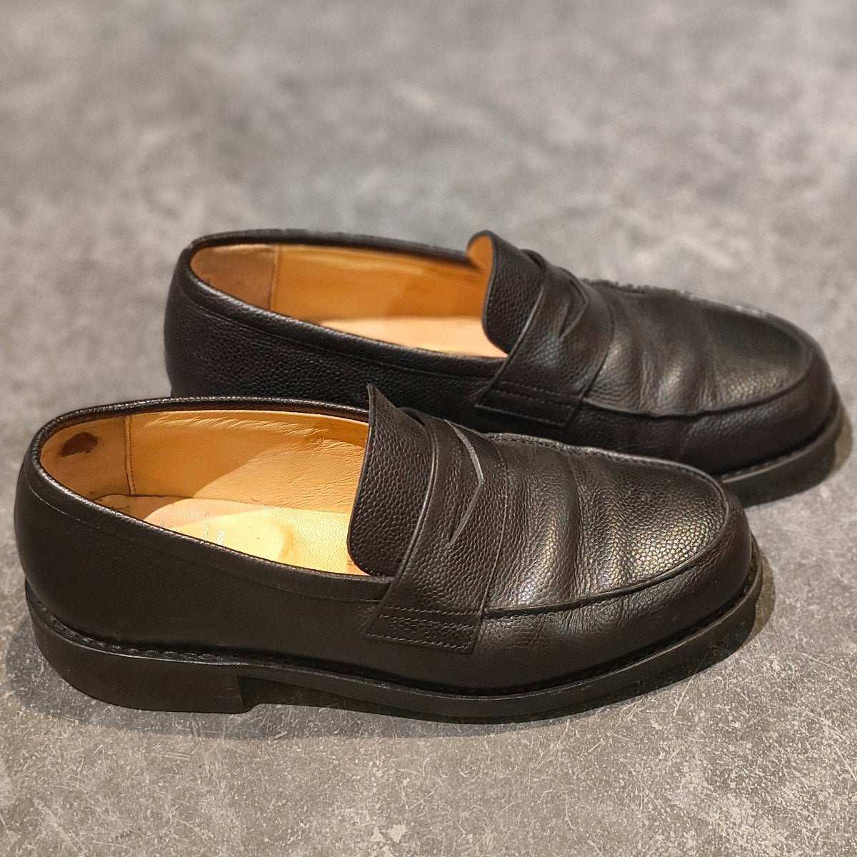 Paraboot】パラブーツ アドニス コインローファー グレインレザー