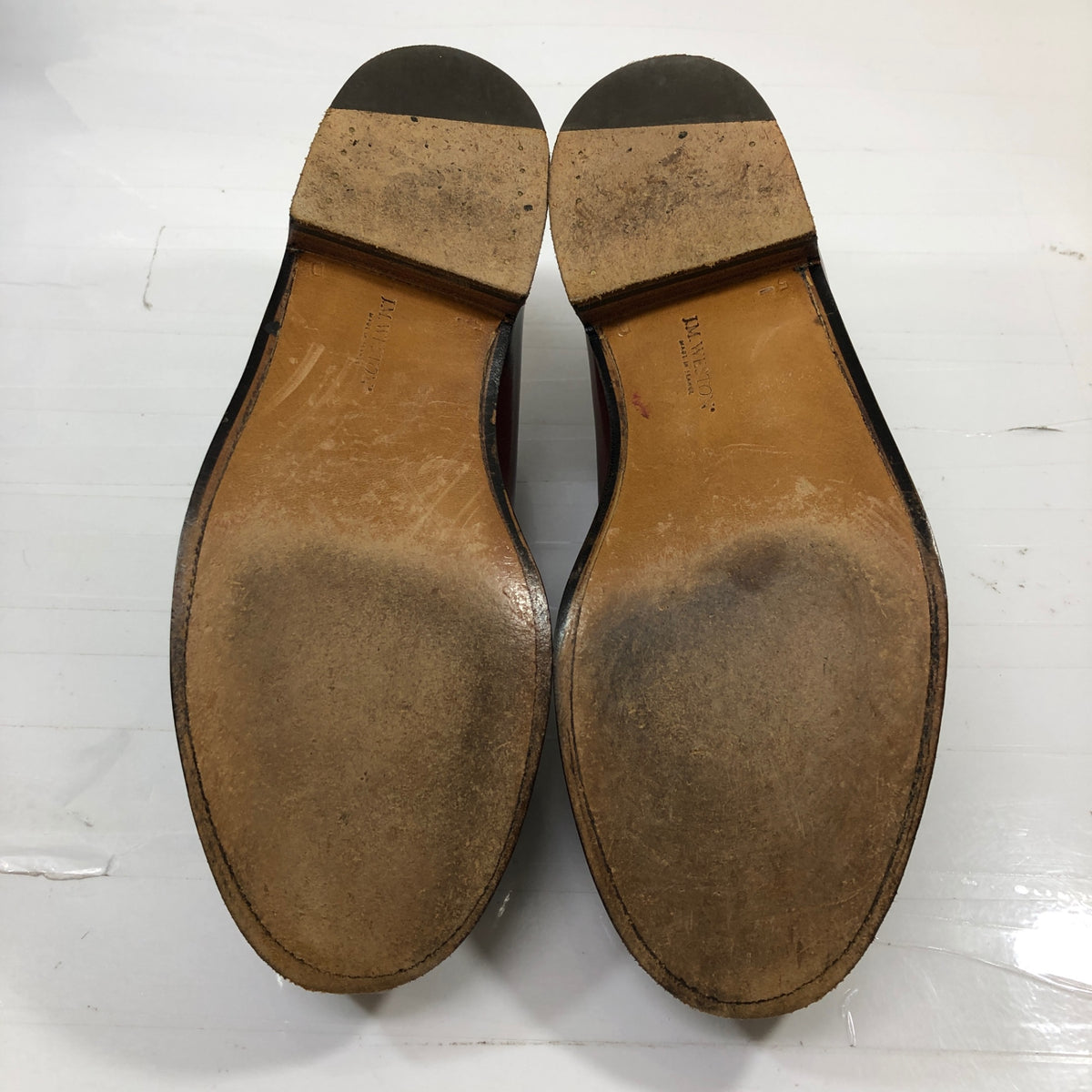 【J.M.WESTON】ジェイエムウエストン 180 レザー シグニチャーローファー ブラウン サイズ5D メンズ J.M.WESTON