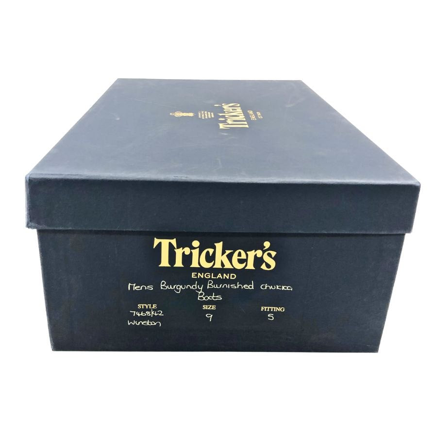 【Trickers】トリッカーズ 7468 ビジネスシューズ  ブラウン（茶系） サイズ UK9 ラスト