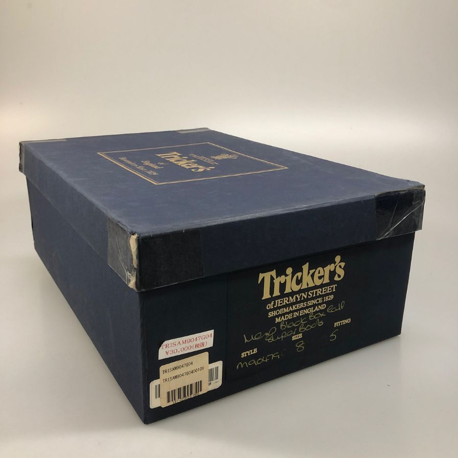 【オンライン限定】【Tricker's】トリッカーズ 9047G カントリーブーツ メンズ サイズ 8 ブラック