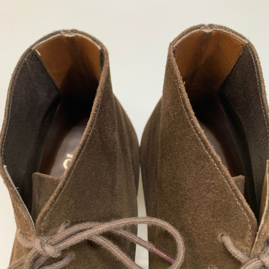 【CROKETT&JONES】クロケット&ジョーンズ  ブーツ スエード ブラウン（茶系） サイズ 7 ラスト