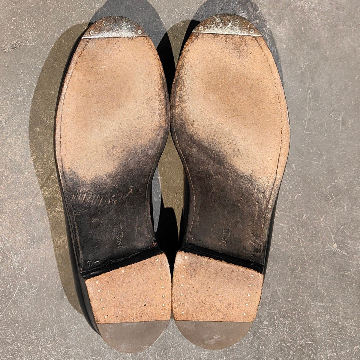 極美品 【J.M.WESTON】ジェイエムウエストン 180 シグニチャーローファー ボックスカーフ ブラック サイズ UK7.5D 41ラスト 参考定価￥156,200-