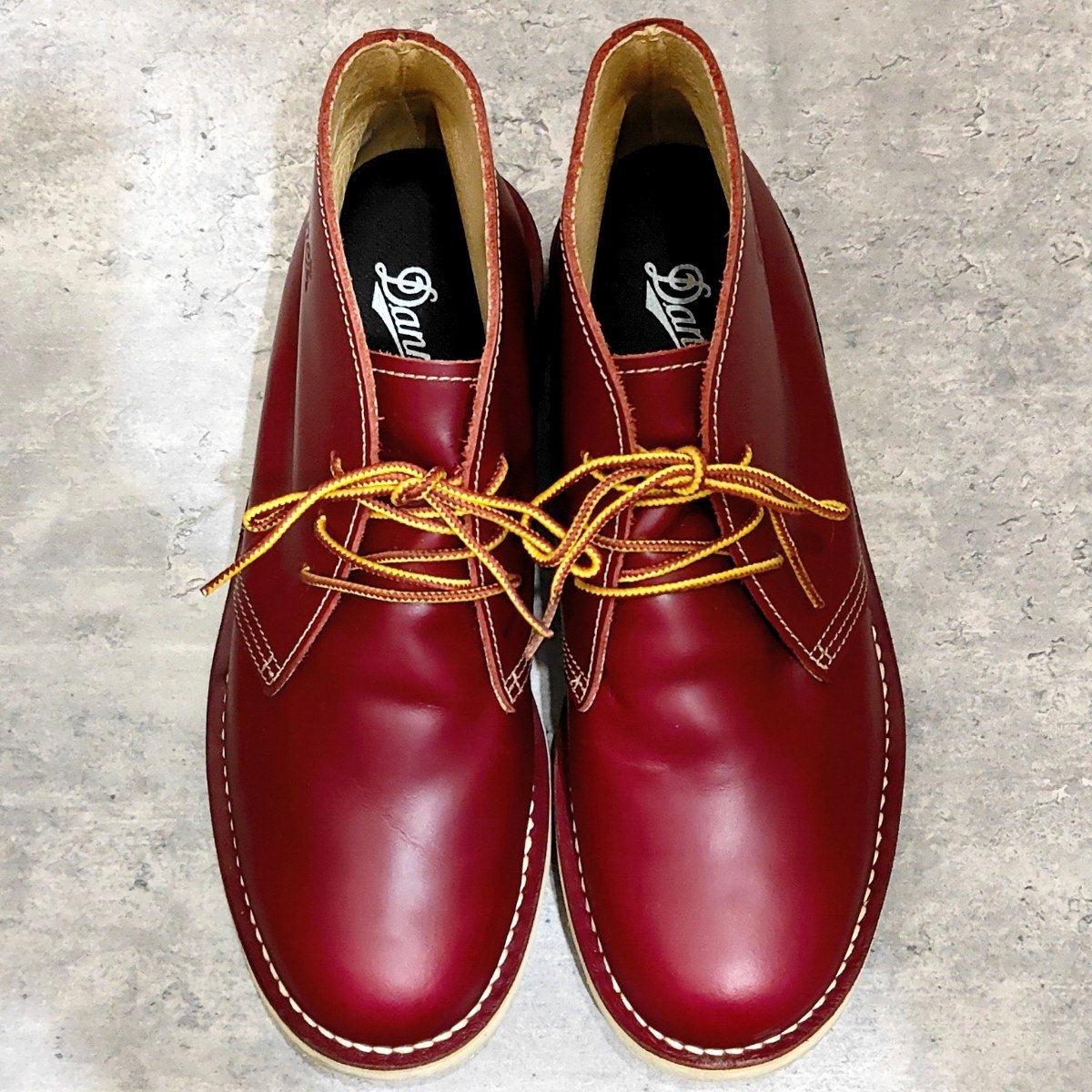 【Danner】ダナー  チャッカブーツ カーフ バーガンディ サイズ US7.5
