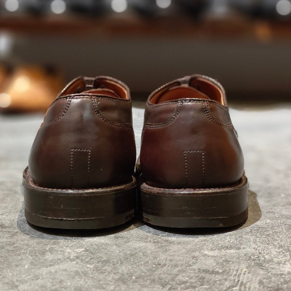 B*E様 オールデン925 ダークブラウン 使用数回【ALDEN】オールデン 925 NST カーフ ダークブラウン サイズ
