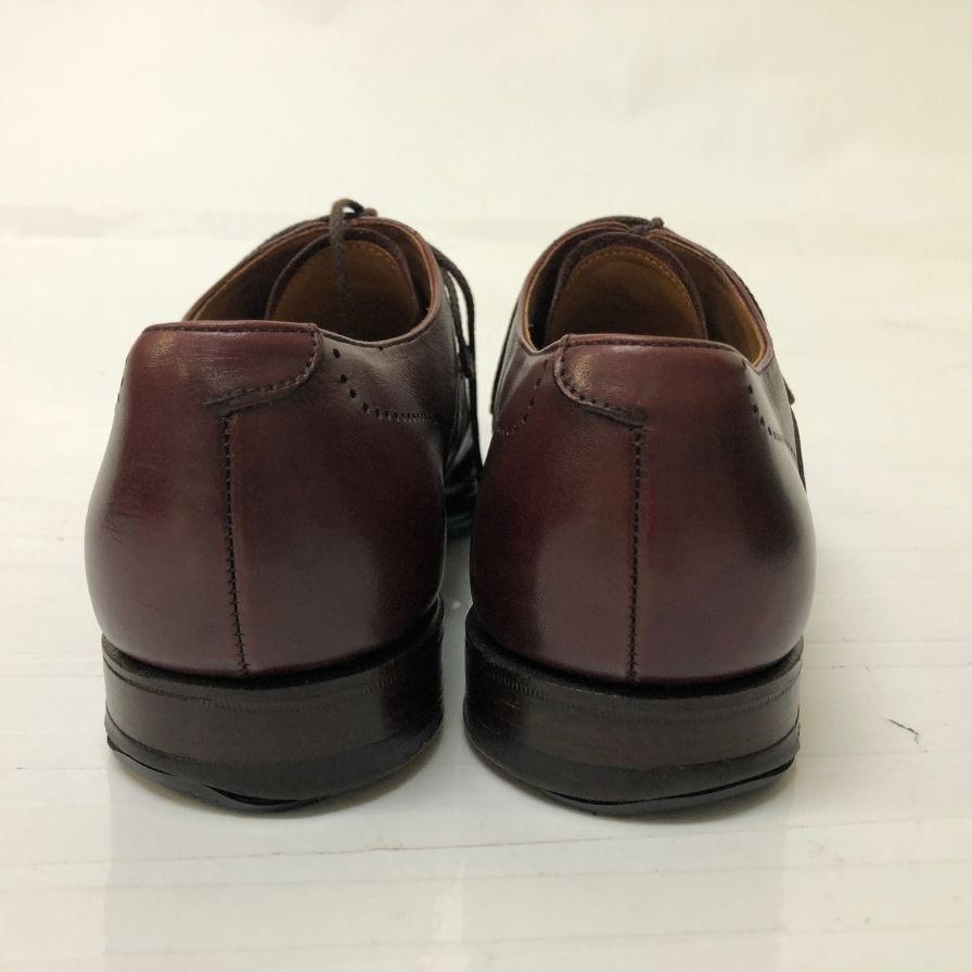 【CROCKETT&JONES】クロケット&ジョーンズ 6105 ウェイブリッジ ウイングチップ カーフ バーガンディ UK5.5E 360ラスト メンズ WEYBRIDGE