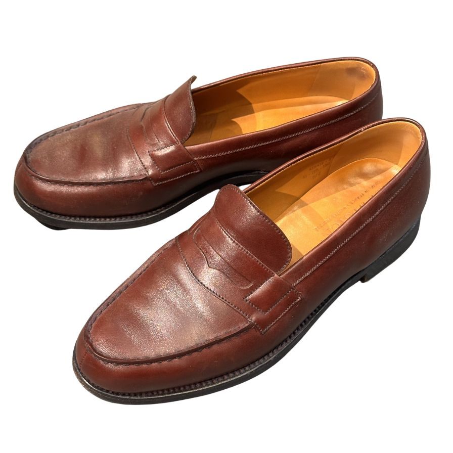 【J.M.WESTON】ジェイエムウエストン 180 ローファー カーフ ブラウン（茶系） サイズ UK5.5C ラスト