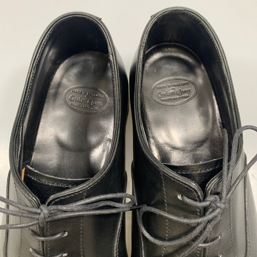 【Crockett & Jones】クロケット&ジョーンズ オードリー ストレートチップ メンズ ブラック 8E 337ラスト
