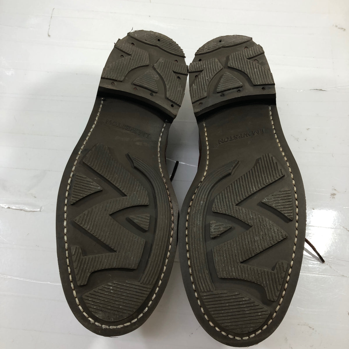 【J.M.WESTON】ジェイエムウエストン 641 レザー ゴルフシューズ Uチップ メンズ ブラウン サイズ5D