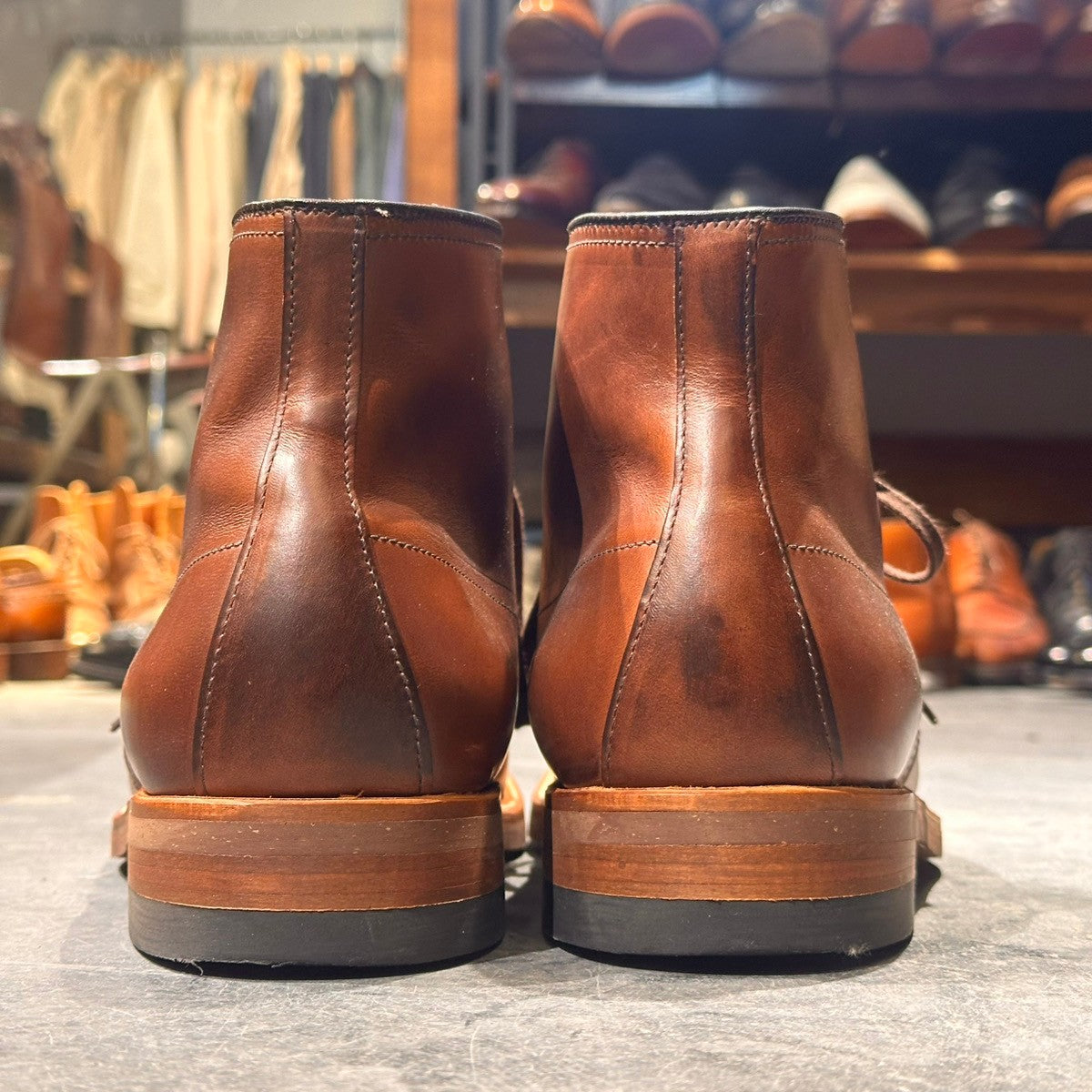 美品【ALDEN】オールデン 403 インディブーツ クロムエクセル ブラウン サイズUS10D トゥルーバランスラスト