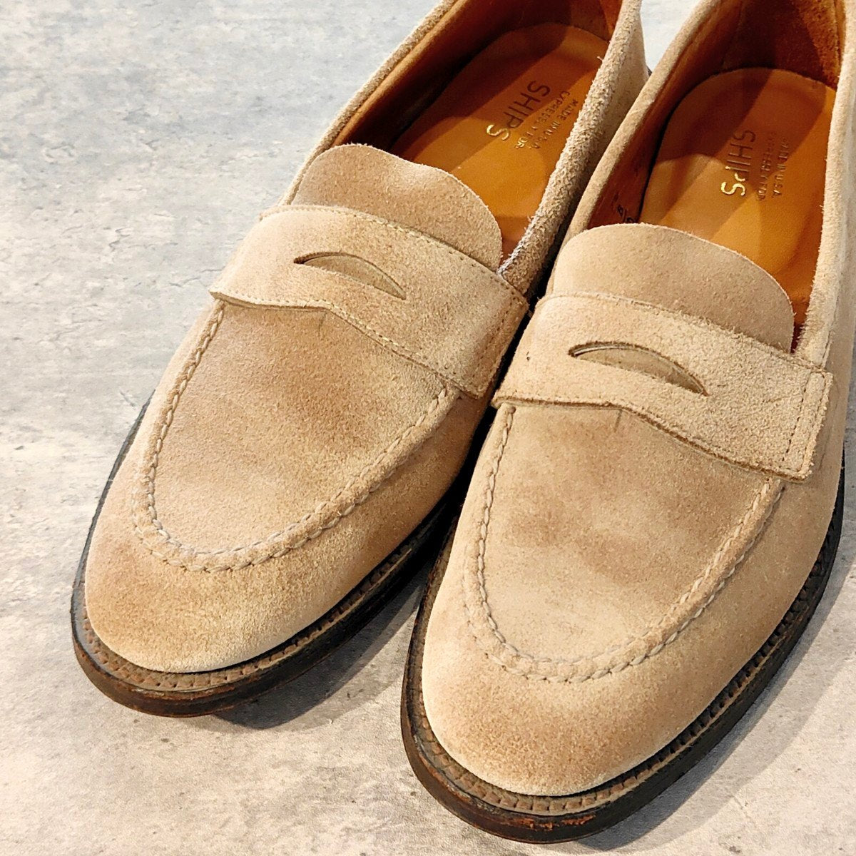 ALDEN】オールデン SHIPS別注 9644FY ペニーローファー スエード