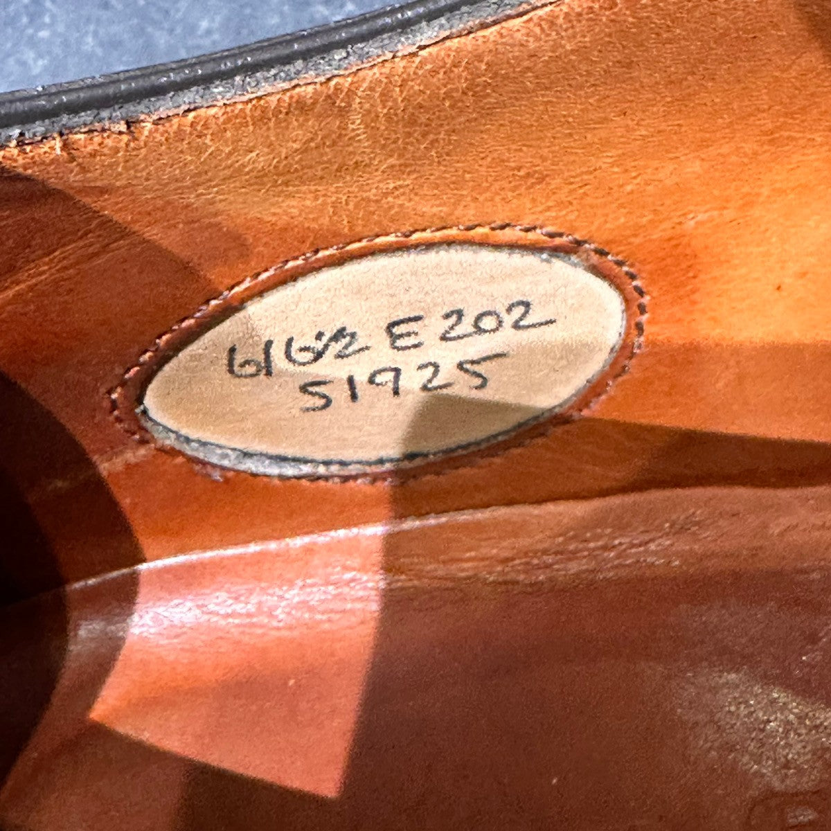 【オンライン限定】【EDWARD GREEN】エドワードグリーン チェルシー ストレートチップ カーフ チェスナット ブラウン サイズUK6E 202ラスト