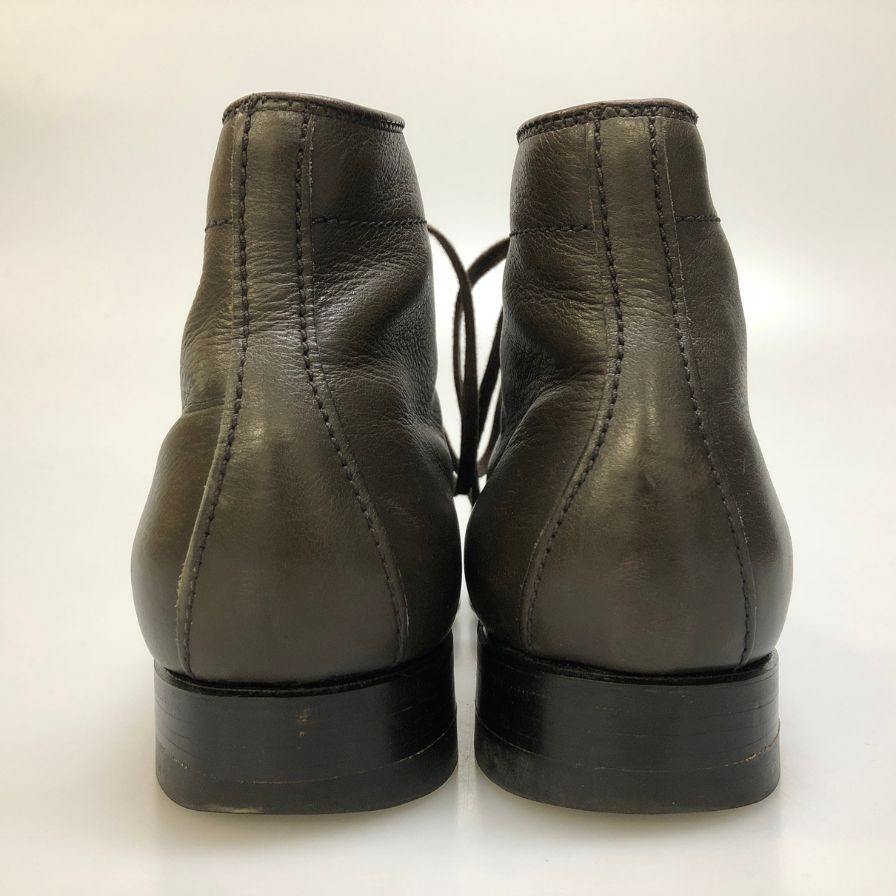【オールデン バーニーズ ニューヨーク】ALDEN BARNEYS NEWYORK N4903H ブーツ レザー カーキ サイズ 7 ラスト