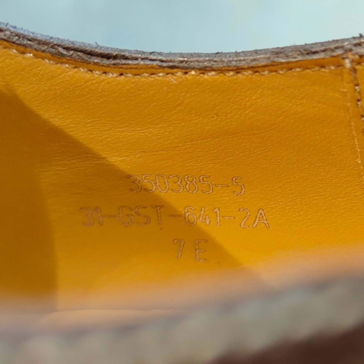 新品未使用【J.M.WESTON】ジェイエムウエストン 641 ゴルフ Uチップ スエード ダークブラウン サイズ UK7E 31ラスト 参考定価176,000-