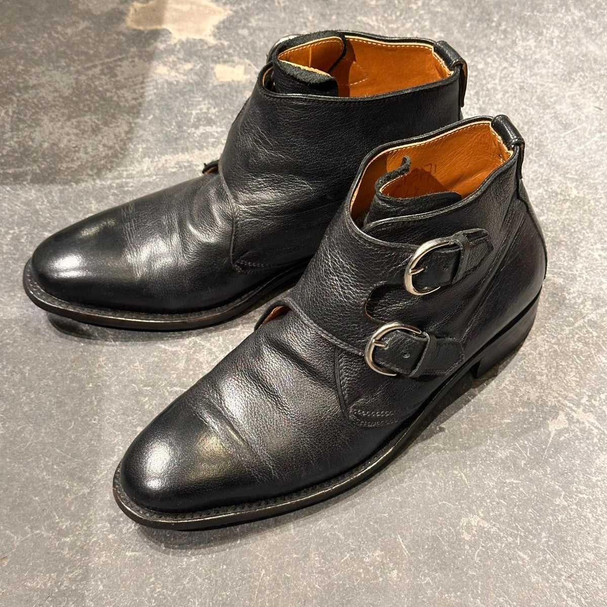 BETTANIN & VENTURI】ベッタニン＆ヴェントゥーリ ダブルモンク ブーツ