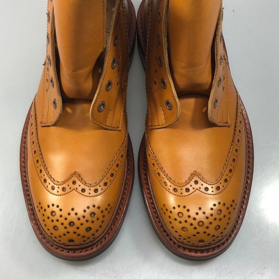 【Tricker’ｓ】トリッカーズ 942412 ブーツ レザー ブラウン（茶系） サイズ 7ハーフ-5 ラスト