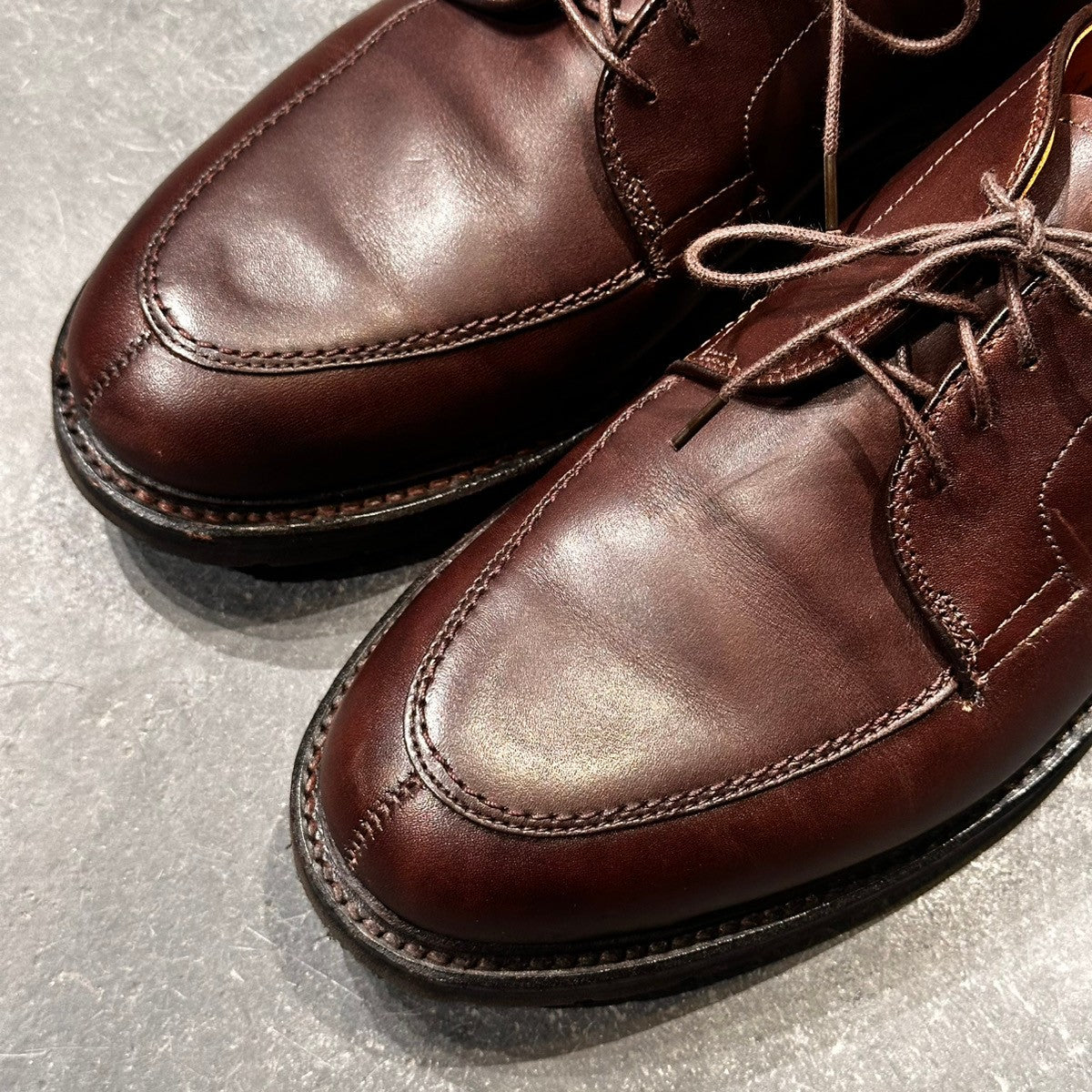 美品【ALDEN】オールデン 71183 Uチップ カーフ ブラウン サイズ US9E レイドンラスト