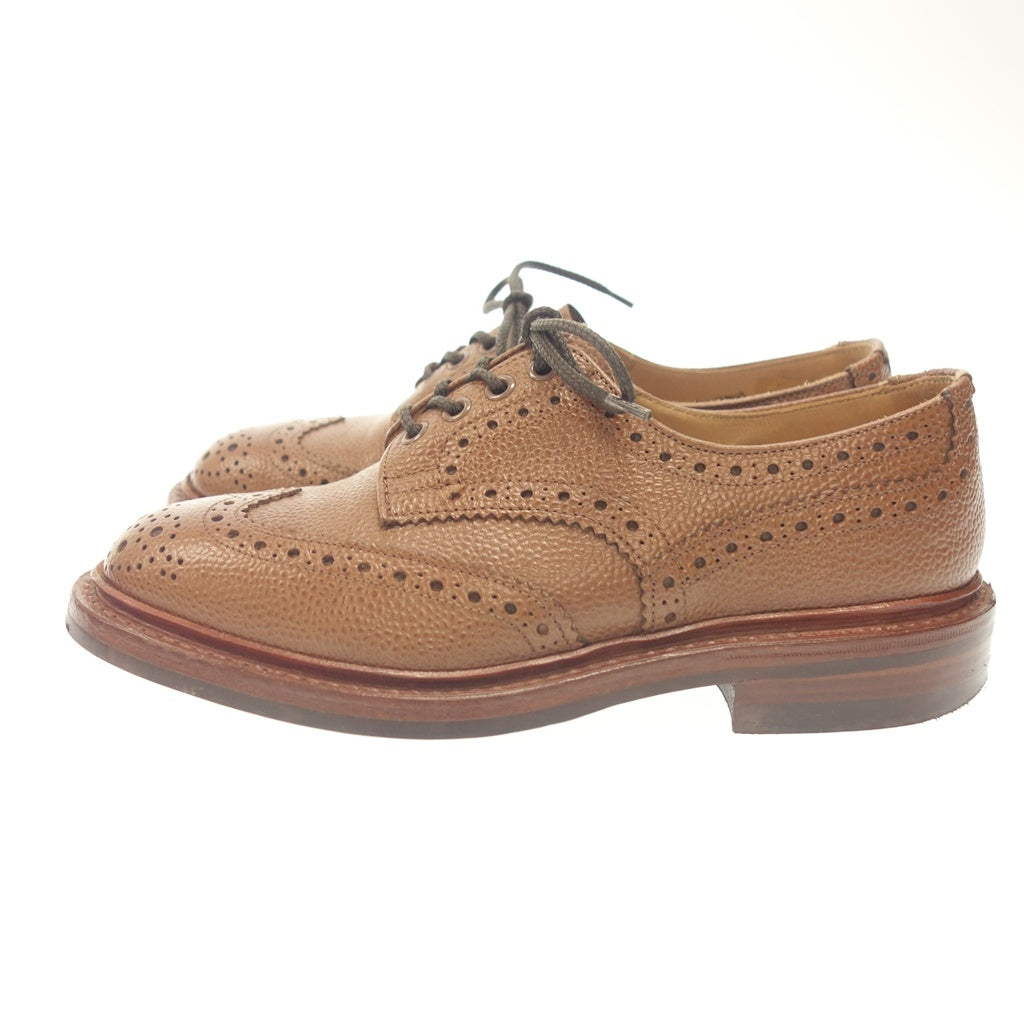 【Tricker’s】トリッカーズ バートン 5633 フルブローグ グレインレザー ブラウン UK6 BOURTON