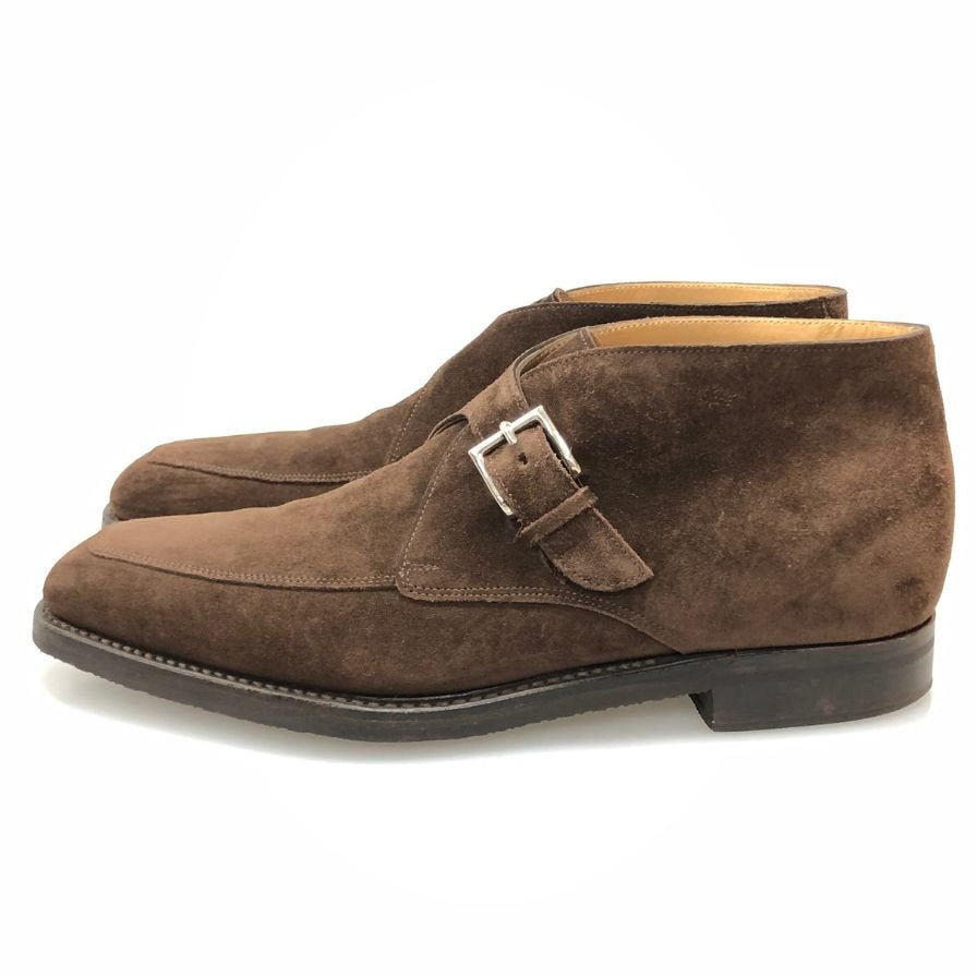 【JOHN LOBB】ジョンロブ 1306 ブーツ スエード ブラウン（茶系） サイズ 5E ラスト