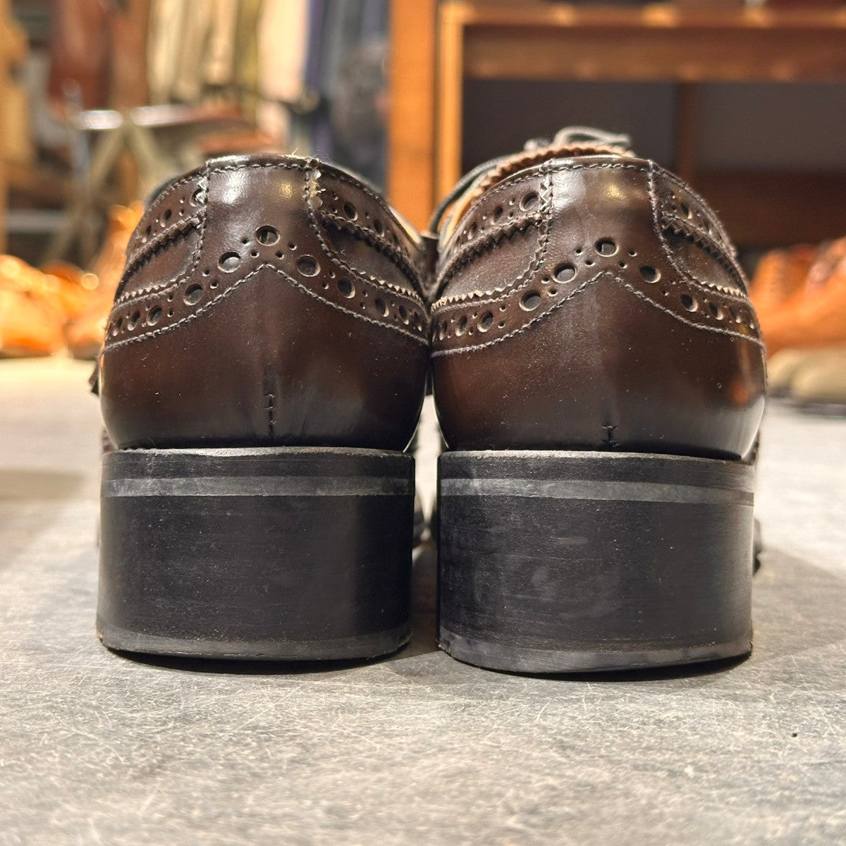 極美品【church's】チャーチ キャロル ウィングチップ ポリッシュド