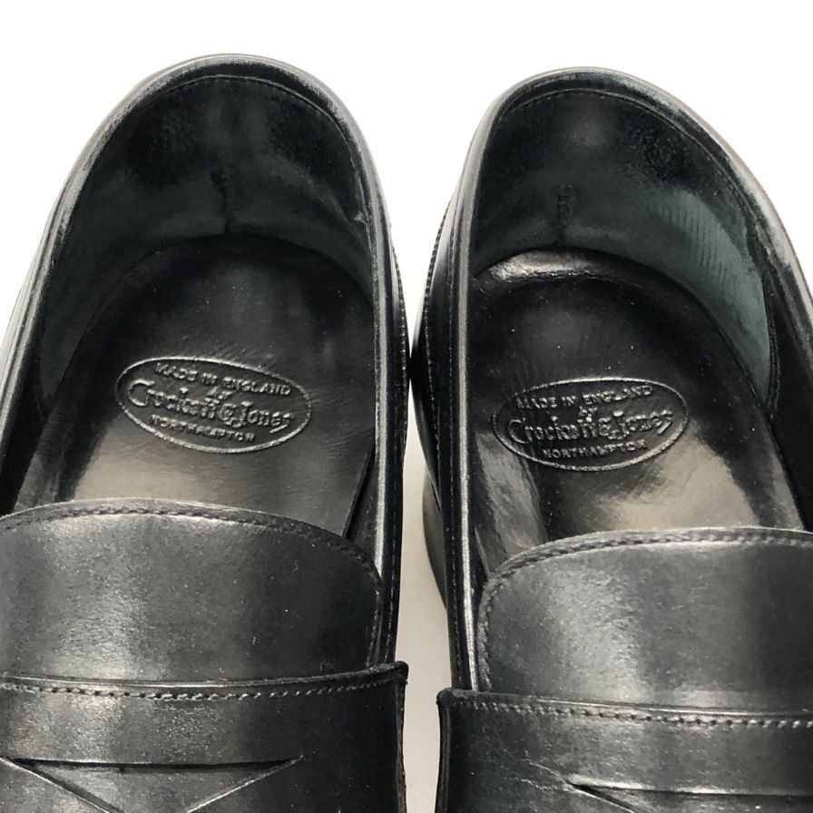 【Crockett&Jones】クロケット＆ジョーンズ  ローファー  ブラック（黒） サイズ UK8D ラスト