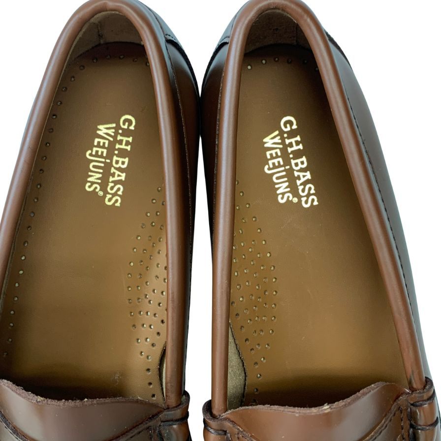 【G.H.Bass&Co.】ジーエイチバス  ローファー  ブラウン（茶系） サイズ 8.5 ラスト