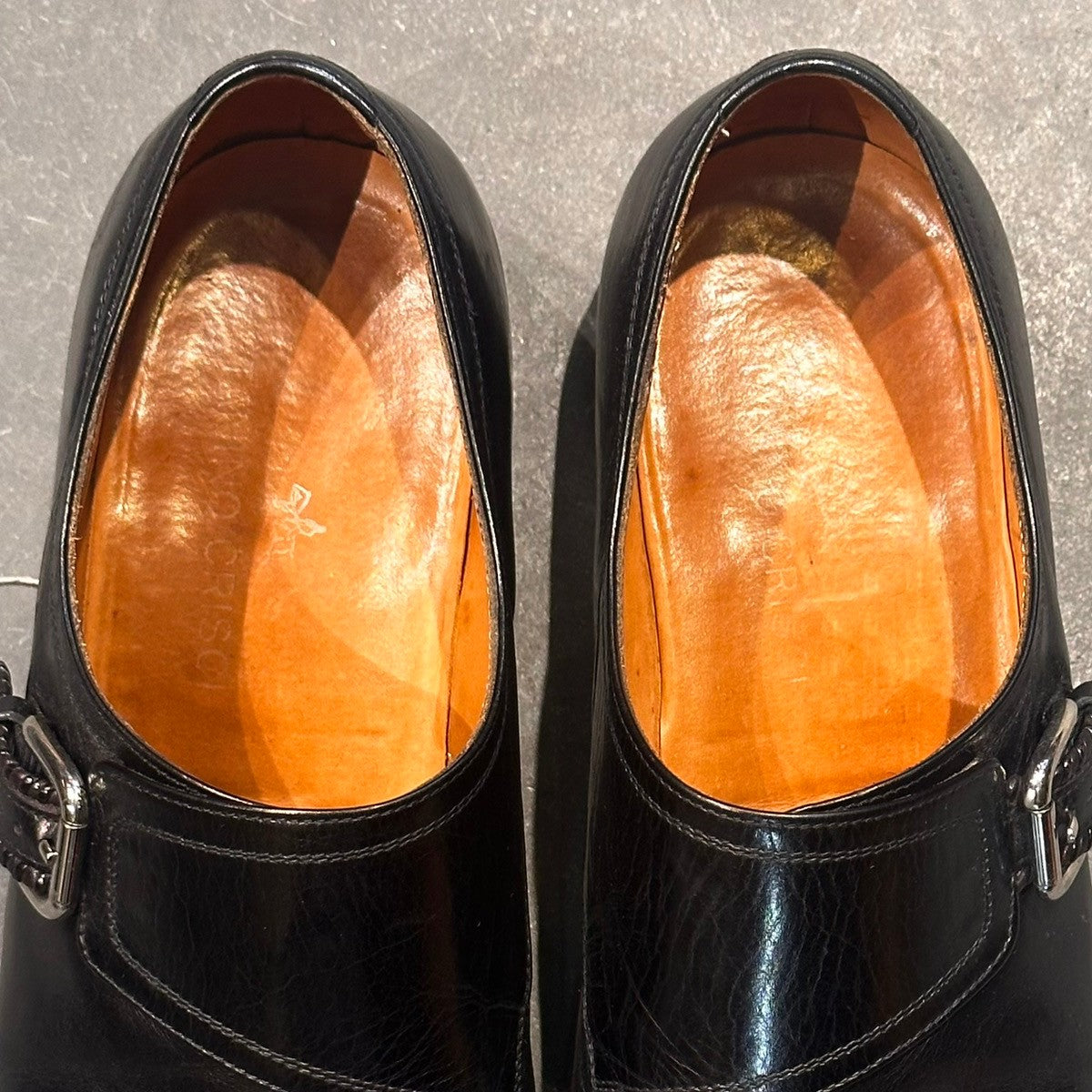 TANINO CRISCI】タニノクリスチー シングルモンク 131f29 カーフ