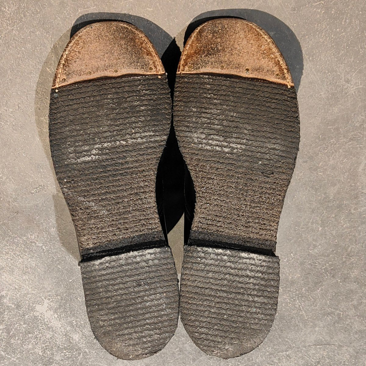 使用数回【ALDEN】オールデン 4545H R品  NST タンカーブーツ コードバン ブラック サイズUS8D ミリタリーラスト参考定価￥236,500-