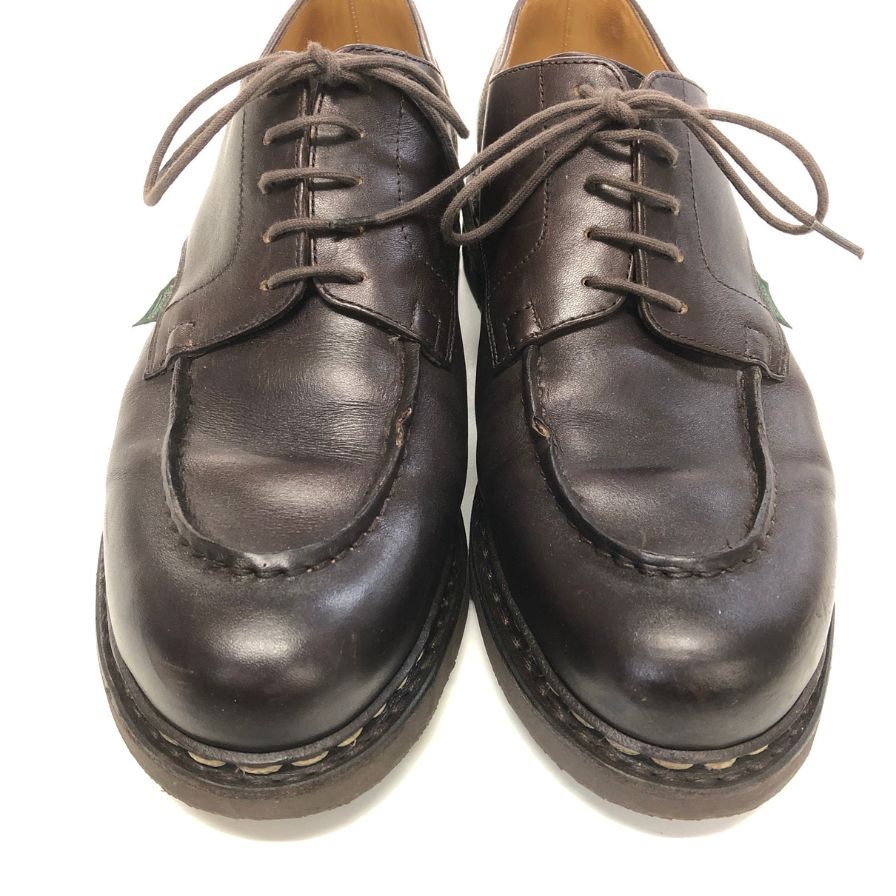 【オンライン限定】【Paraboot】パラブーツ シャンボード Uチップ ダークブラウン メンズ サイズ UK8