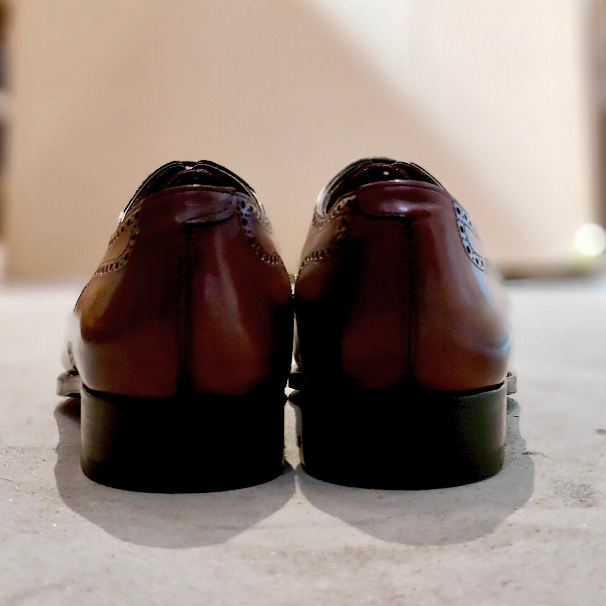 試着程度【EDWARD GREEN】エドワードグリーン インバーネス ウイング