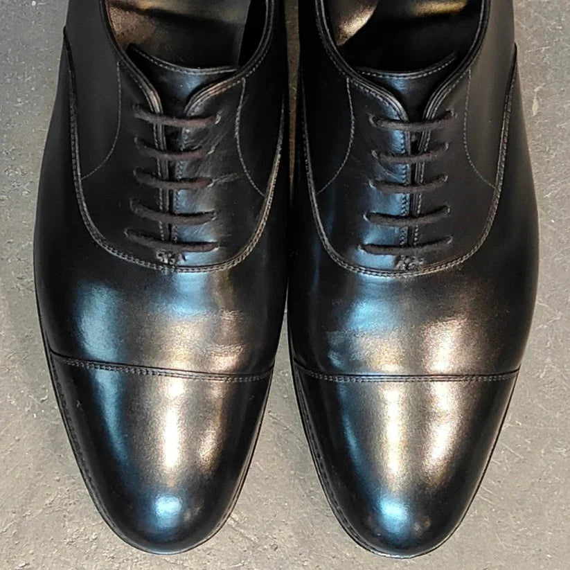 使用数回 【JOHN LOBB】ジョンロブ シティ2 ストレートチップ カーフ 使用数回 【JOHN LOBB】ジョンロブ シティ2 ストレートチップ カーフ