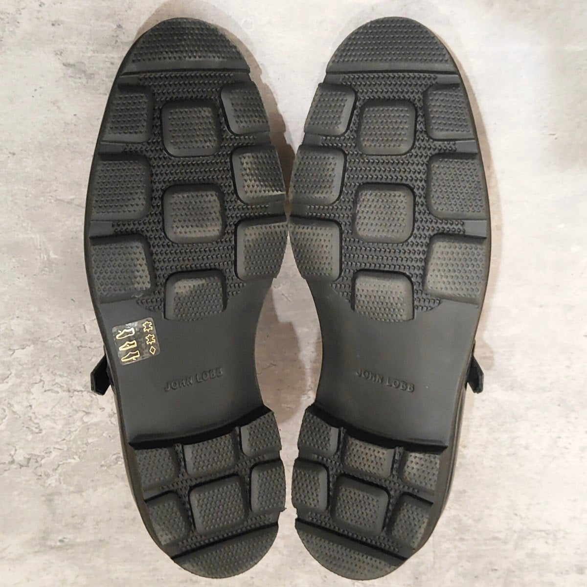 未使用品【JOHN LOBB】ジョンロブ ウィリアム ダブルモンク カーフ ブラック サイズUK7