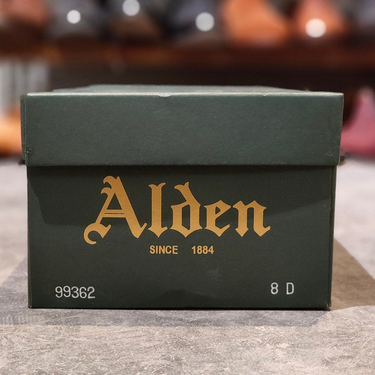 極美品【ALDEN】オールデン 99362 ペニーローファ コードバン ブラック サイズUS8D バンラスト参考定価￥224,400-