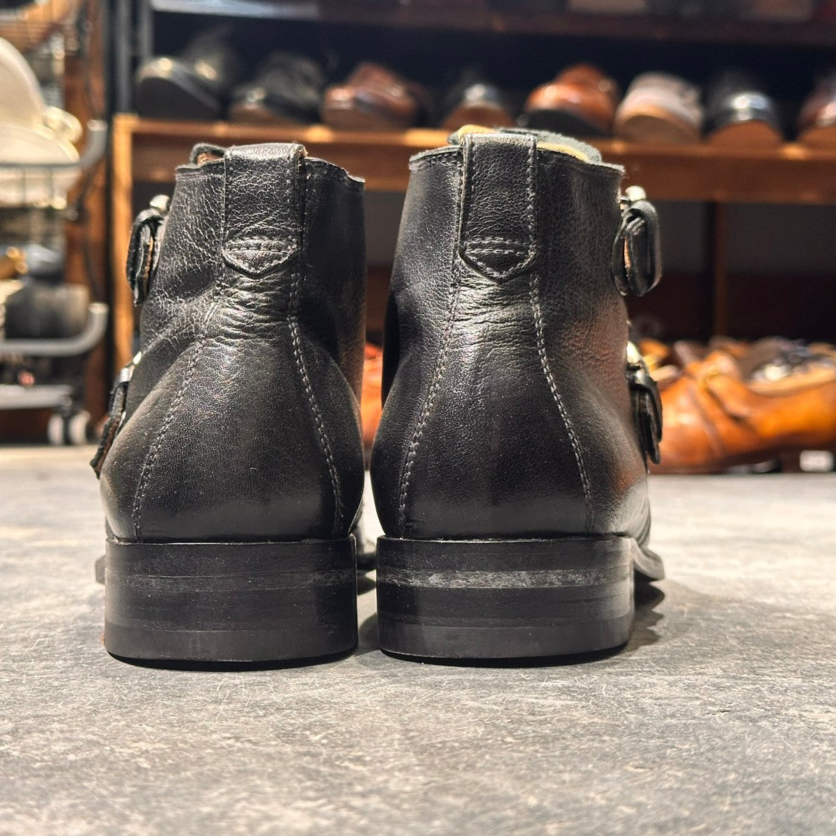 BETTANIN & VENTURI】ベッタニン＆ヴェントゥーリ ダブルモンク ブーツ