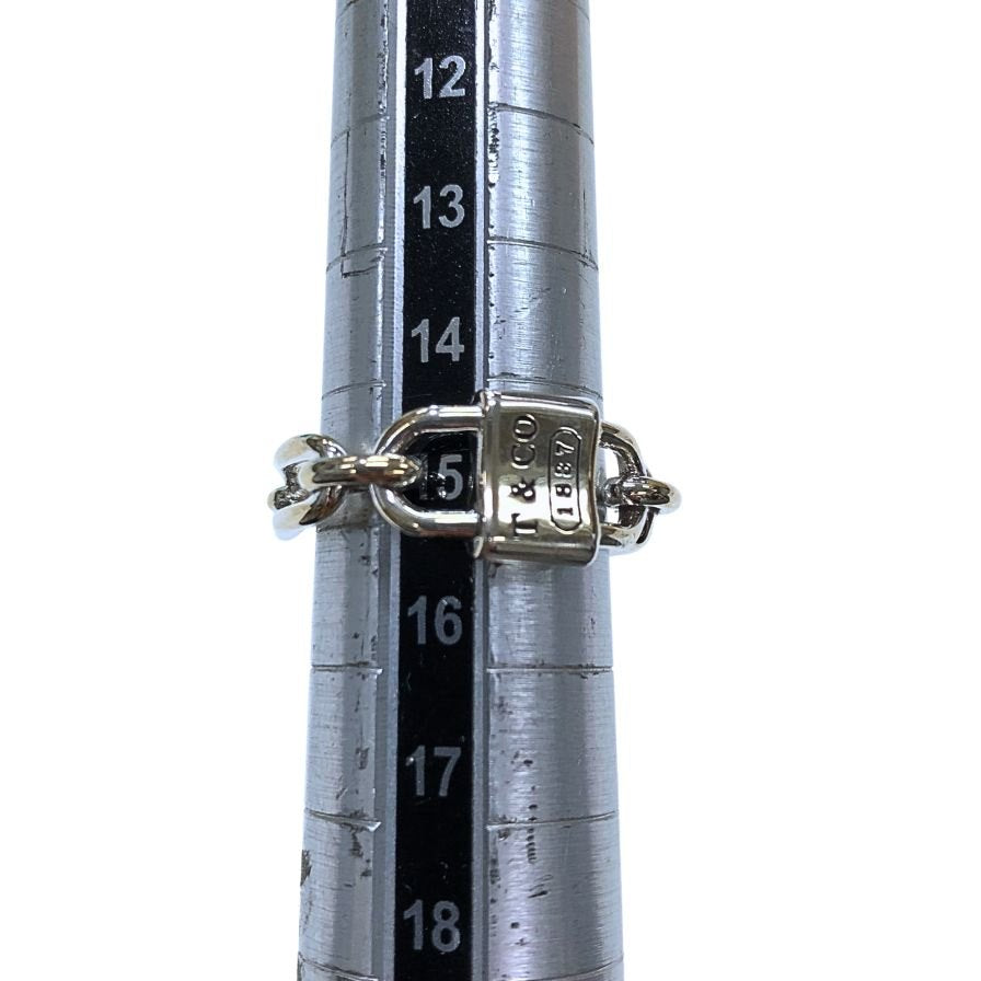 ティファニー リング スモールダブルロック 1837 SV925 メンズ