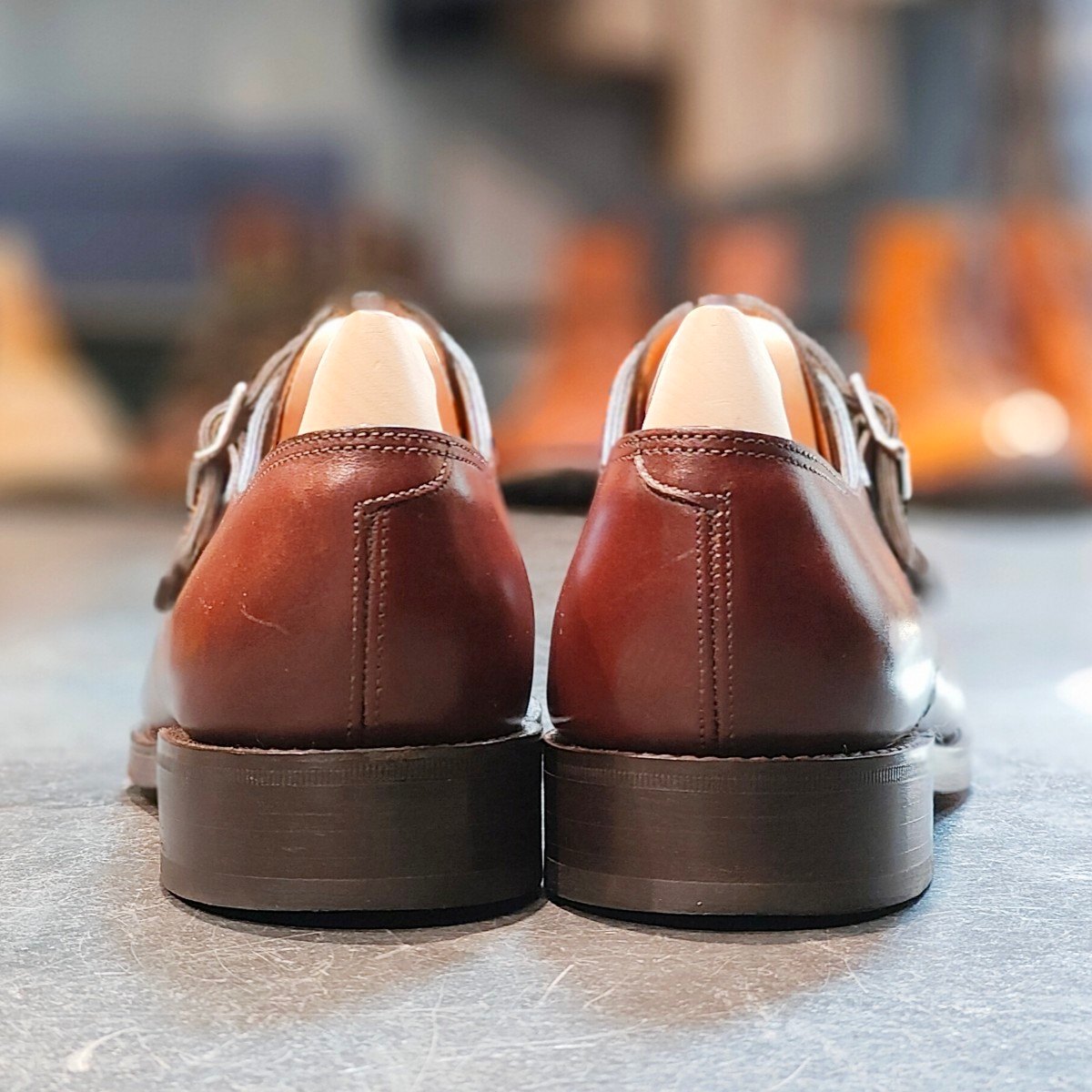 使用数回 【JOHNLOBB】ジョンロブ ウィリアム ダブルモンク カーフ ブラウン サイズ UK5.5E 9795ラスト 定価￥237,6 –  LASTLAB