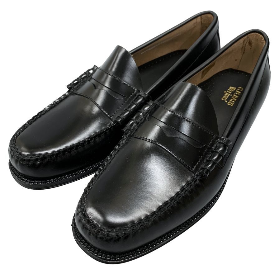 【G.H.Bass&Co.】ジーエイチバス  ローファー シボレザー ブラック（黒） サイズ 10.5 ラスト