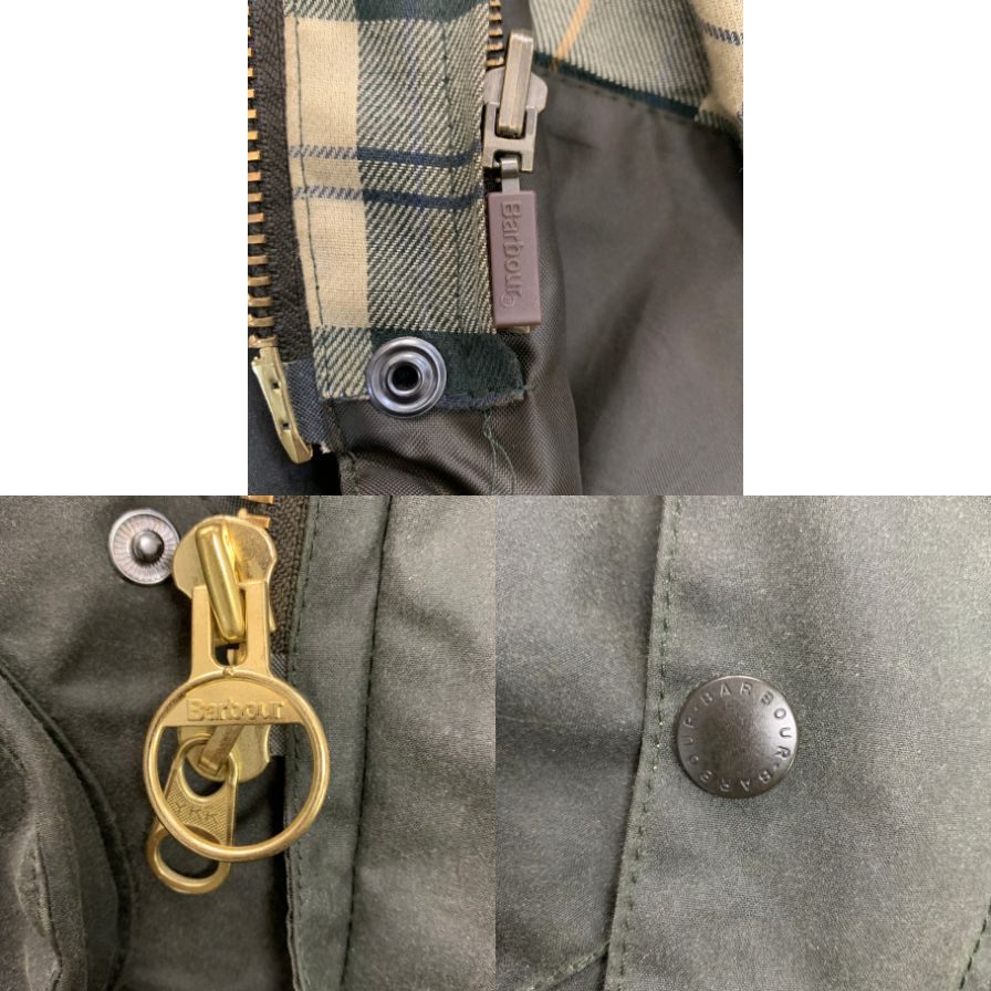 【Barbour】バブアー ビデイル オイルド ジャケット 3ワラント メンズ サイズ不明 カーキ