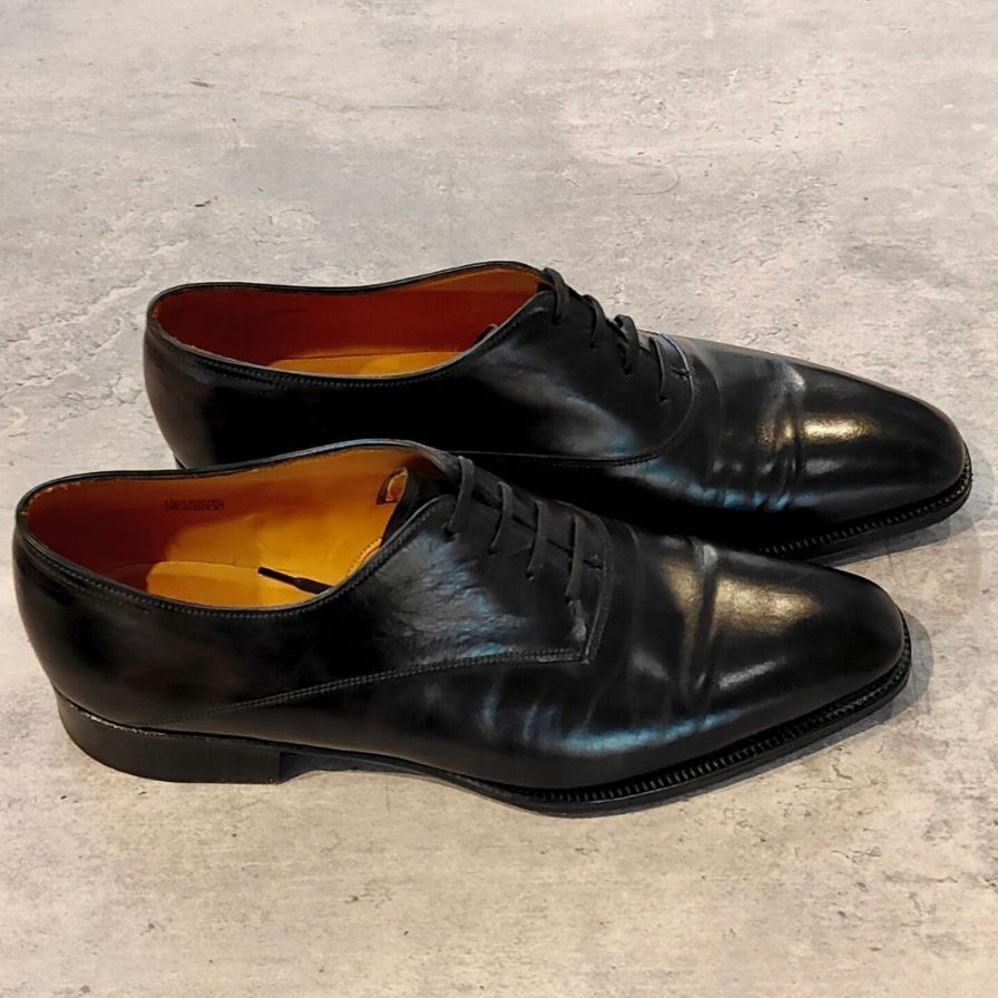【JOHN LOBB】ジョンロブ レザーシューズ ベケッツ ストレートチップ カーフ 8000ラスト ブラック メンズ サイズ UK6.5E BECKETTS