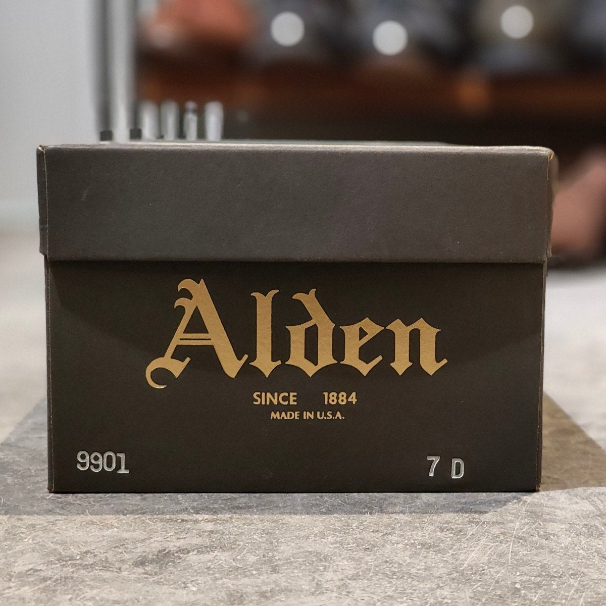 ALDEN】オールデン 9901 プレーントゥ コードバン ブラック サイズ