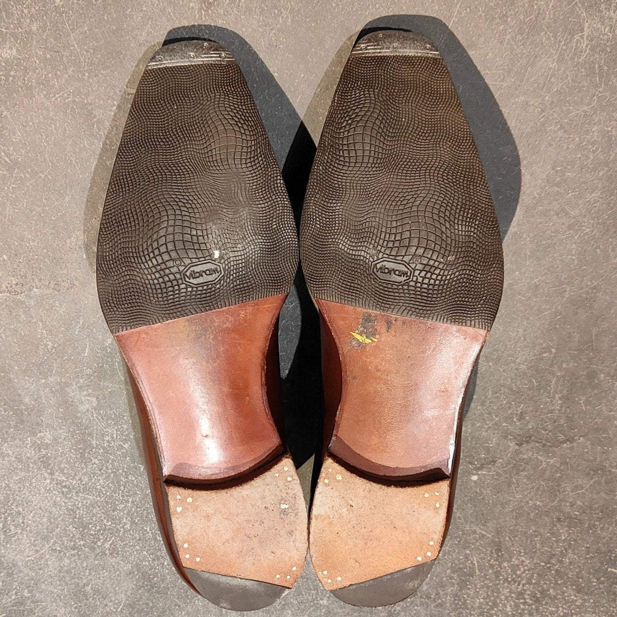 美品【GAZIANO&GIRLING】ガジアーノ&ガーリング アイシャム ISHAM Uチップ ヴィンテージオーク サイズ UK8.5E TG73ラスト