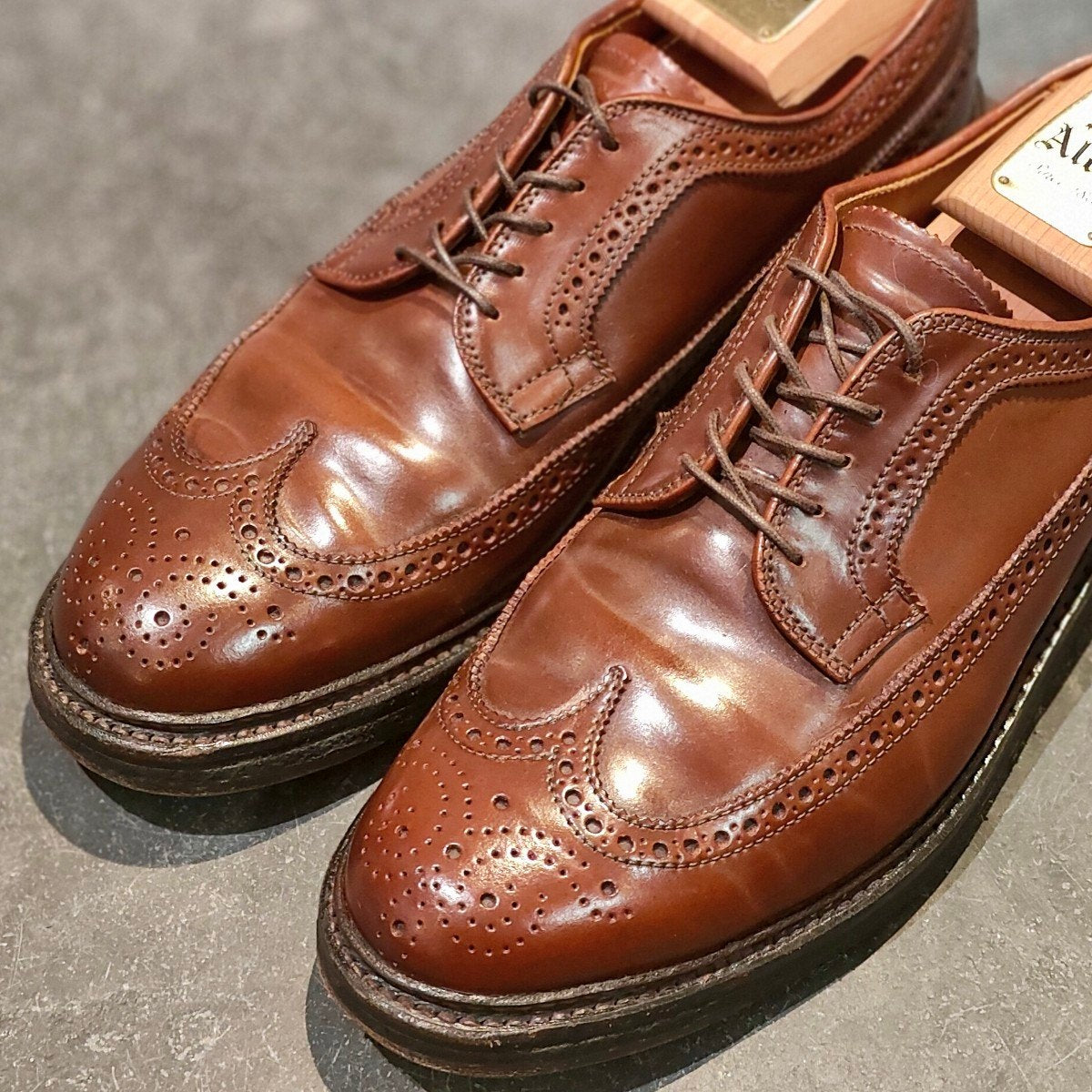 希少 極美品 【ALDEN】オールデン 97502 LWB コードバン ラベロ サイズ US9D バリーラスト