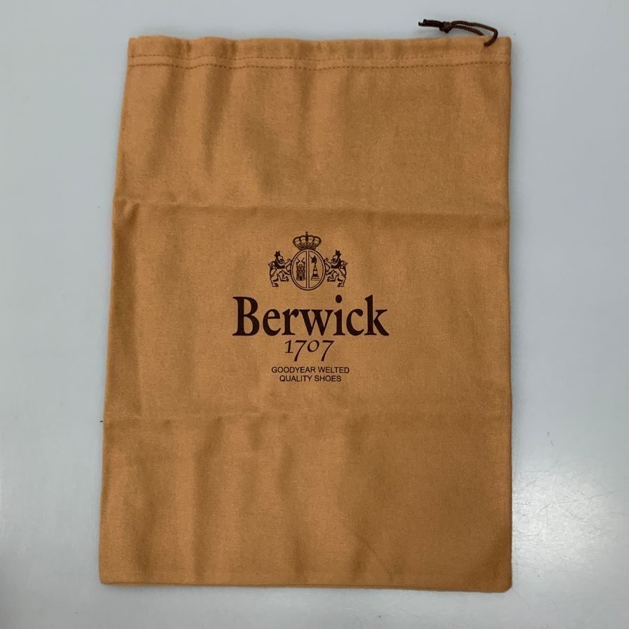 【Berwick】バーウィック 4951 ローファー スエード ブラック（黒） サイズ 25.5 ラスト