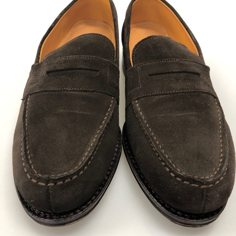 【Jalan Sriwijaya】ジャランスリウァヤ 98589 ローファー カーフ ブラウン（茶系） サイズ UK6ハーフ ラスト