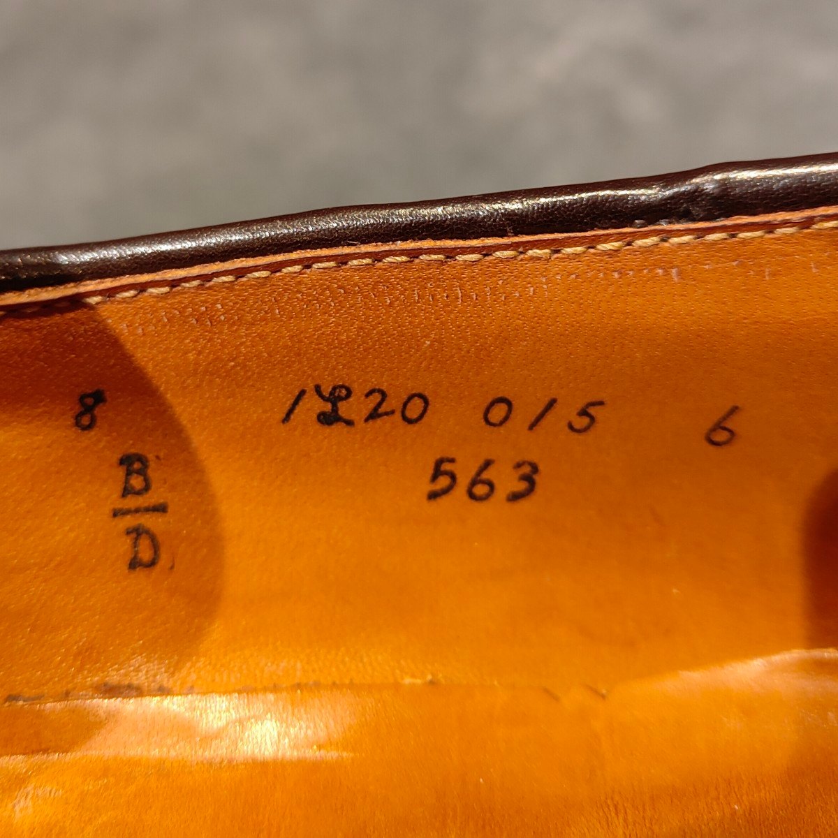 使用数回 【ALDEN】オールデン 563 タッセルローファー コードバン ダークバーガンディ サイズUS8D アバディーンラスト 参考定価￥217,800-