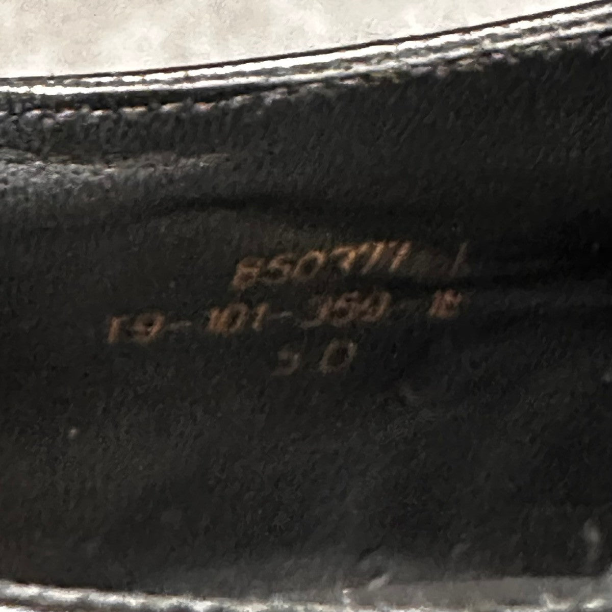 未使用品【J.M.WESTON】ジェイエムウエストン 359 ラファエル パンチドキャップトゥ カーフ ブラック サイズUK5D T9ラスト