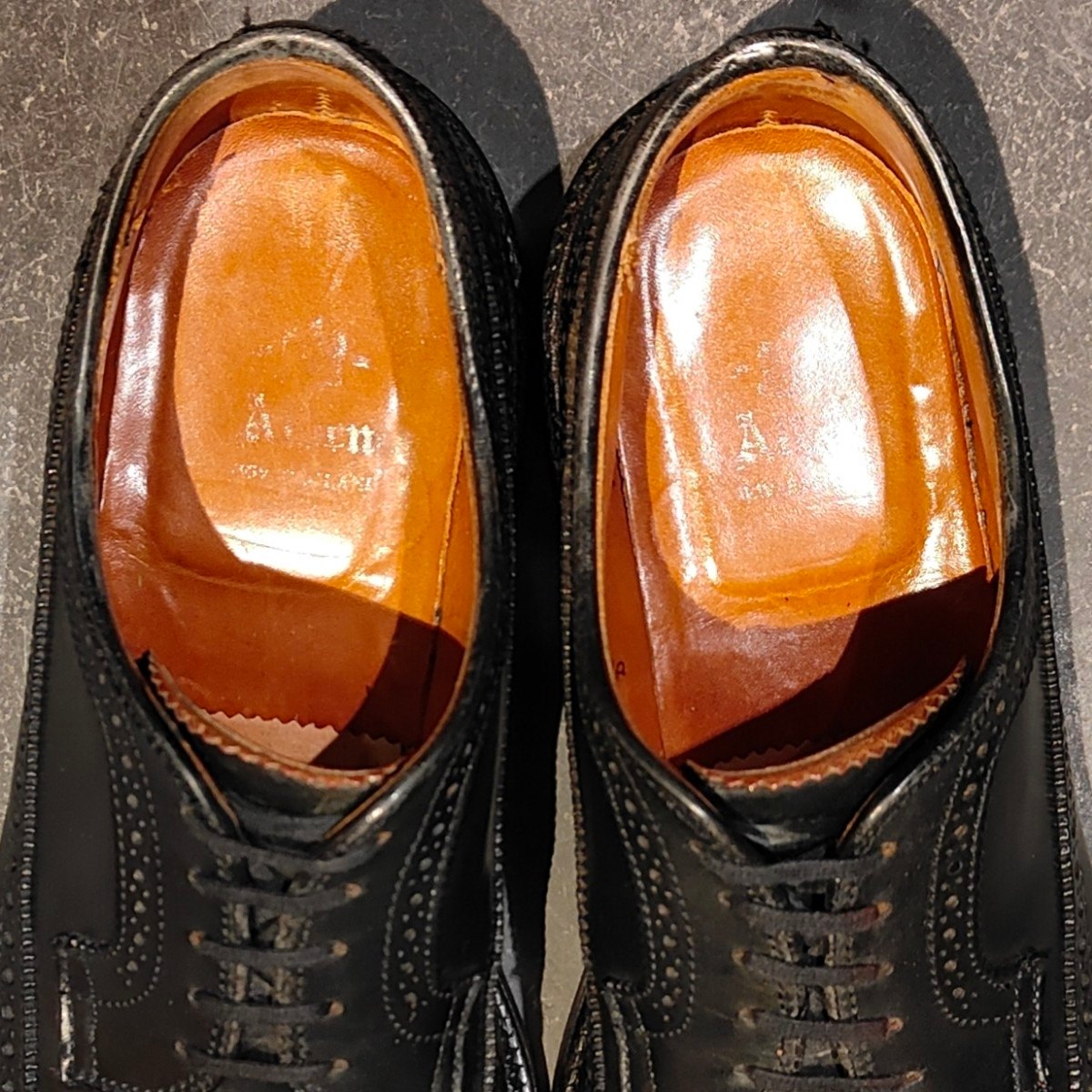【ALDEN】オールデン 9751 LWB コードバン ブラック サイズ US8.5D バリーラスト 参考定価￥223,300-
