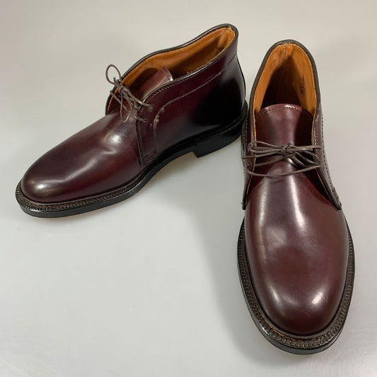 【ALDEN】オールデン 1339 チャッカブーツ シェルコードバン バーガンディ メンズ サイズ US7.5E バリーラスト
