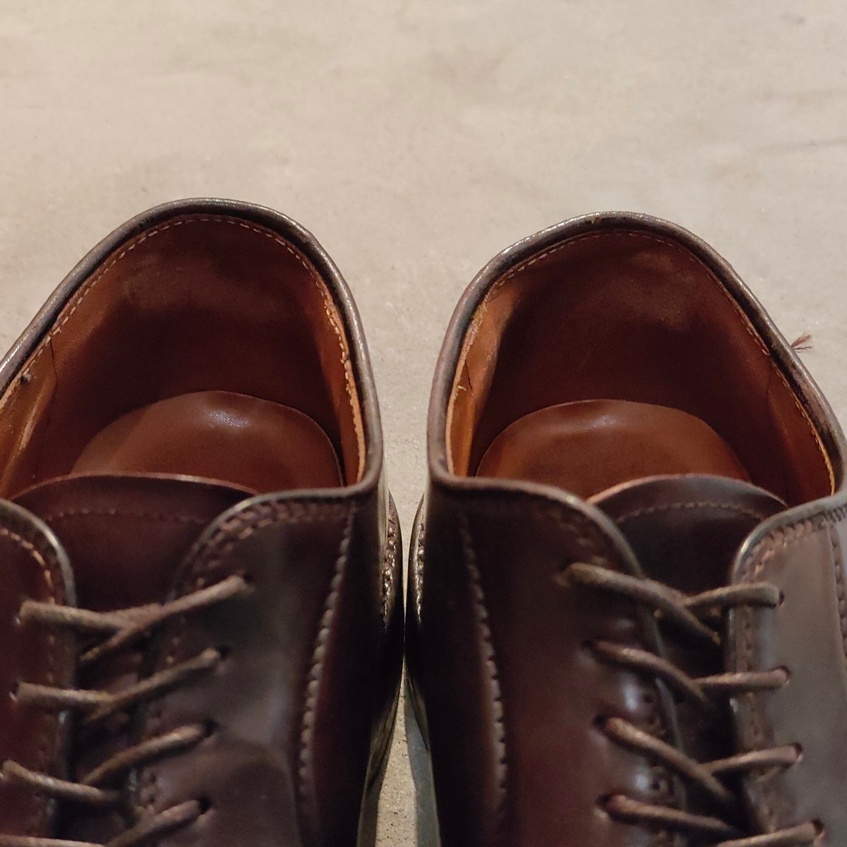 ALDEN】オールデン 990 プレーントゥ コードバン ダークバーガンディ